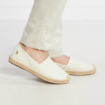 נעלי מוקסין קרם Slip Espadrilles