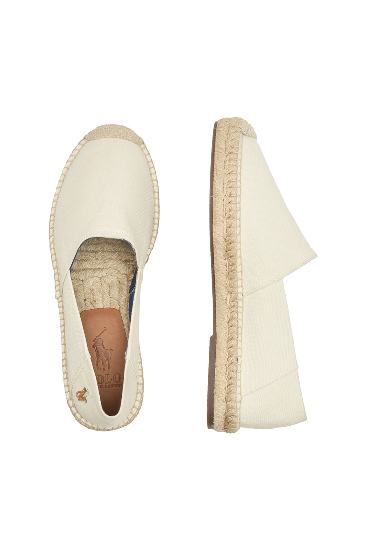 נעלי מוקסין קרם Slip Espadrilles