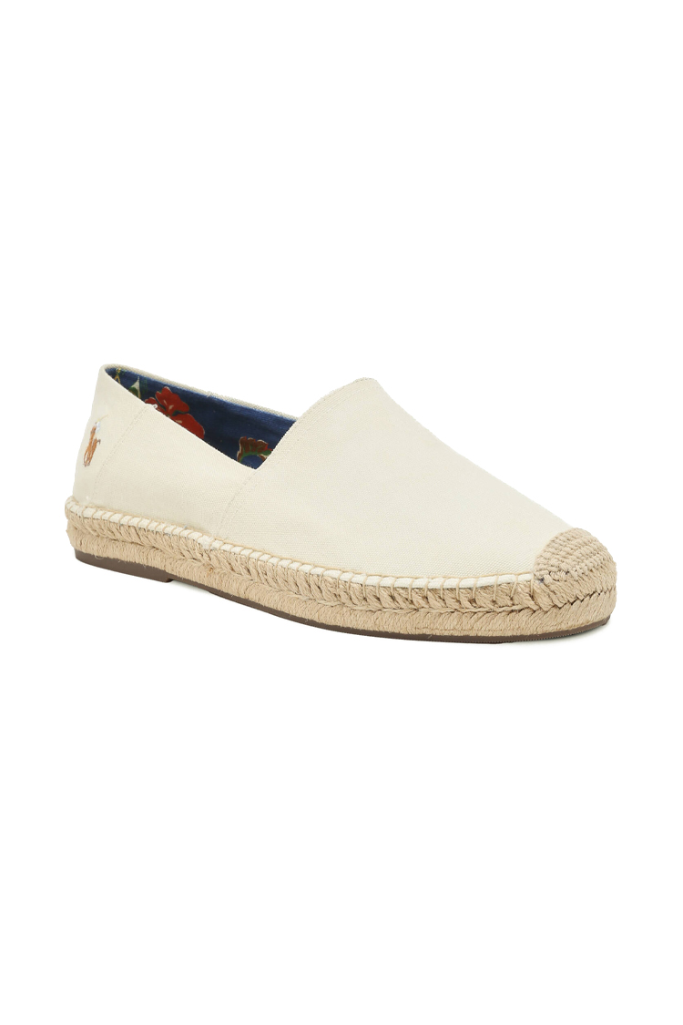 נעלי מוקסין קרם Slip Espadrilles