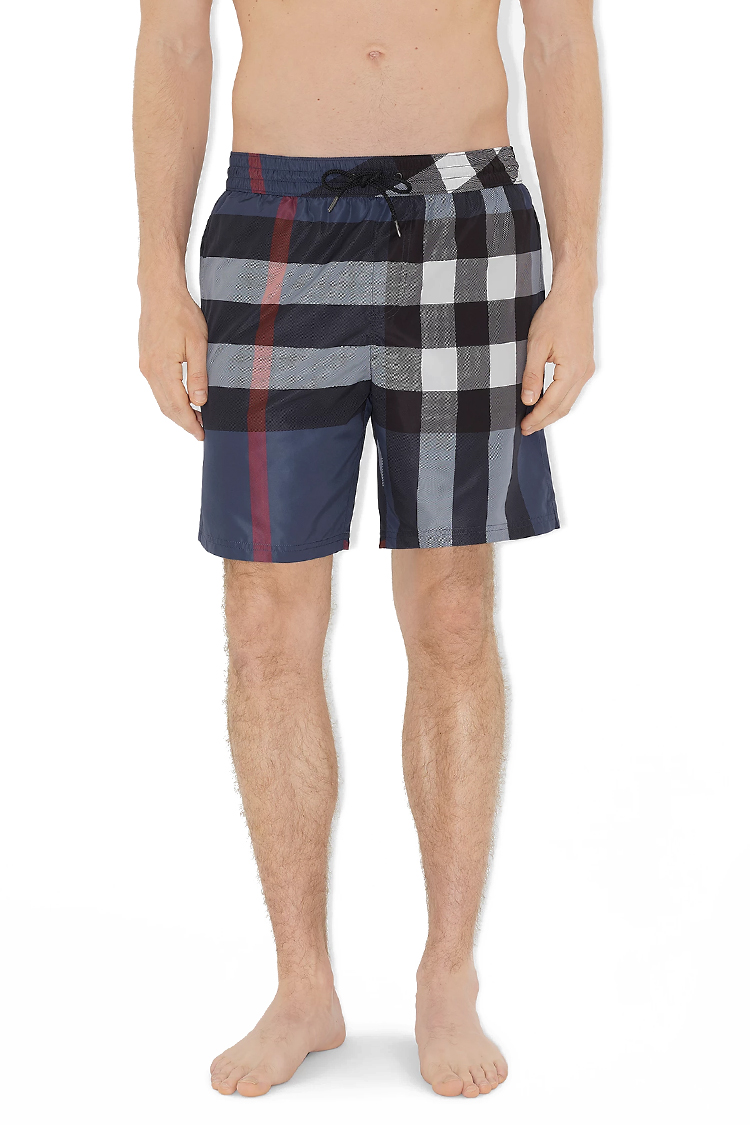 מכנס בגד ים BURBERRY בעיצוב המשבצות האייקוני