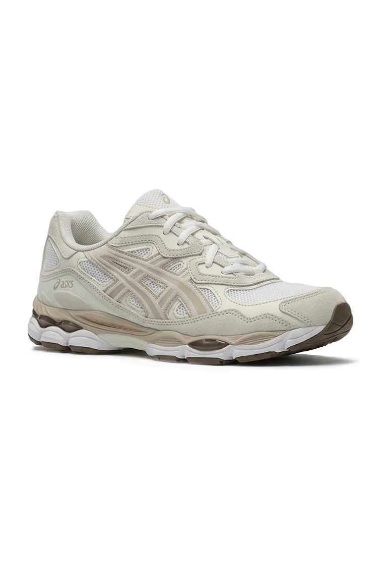 סניקרס אסיקס ASICS דגם GEL-NYC בצבע קרם/אפור