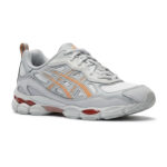 סניקרס אסיקס ASICS דגם GEL-NYC בצבע כתום/אפור