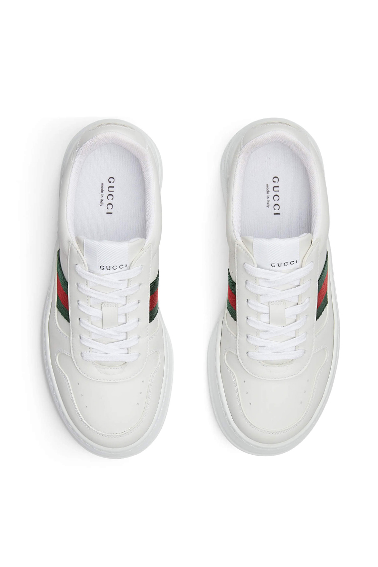סניקרס עור גוצ’י GUCCI chunky sneaker בצבע לבן