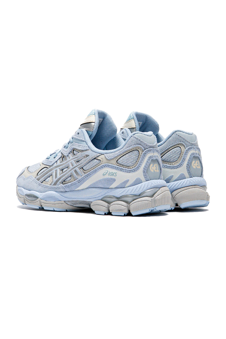 סניקרס אסיקס ASICS תכלת/אפור ג’ל קומולוס עיצוב רטרו שנות ה-2000