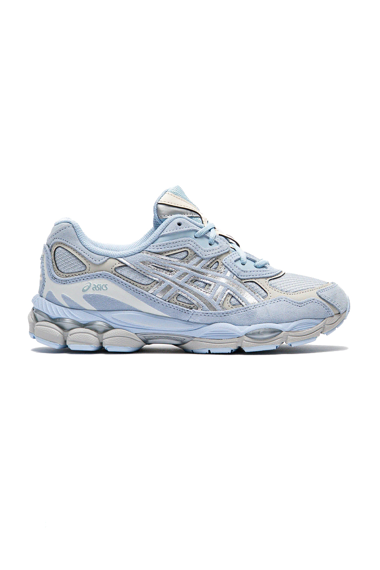 סניקרס אסיקס ASICS תכלת/אפור ג’ל קומולוס עיצוב רטרו שנות ה-2000