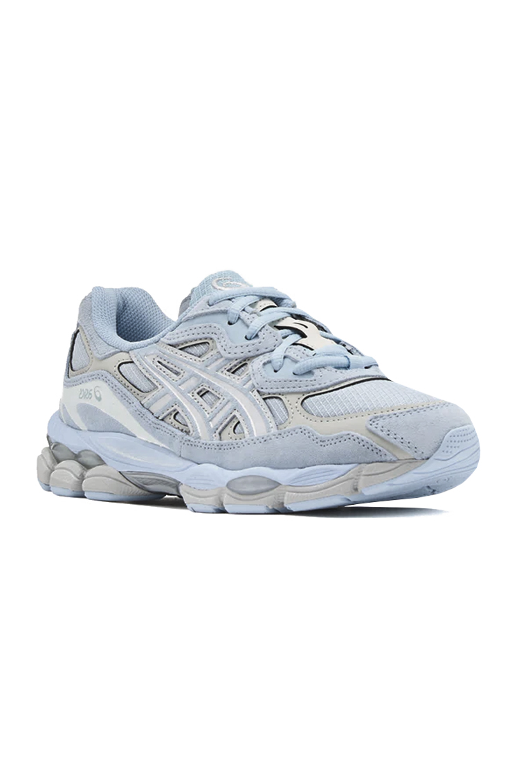 סניקרס אסיקס ASICS תכלת/אפור ג'ל קומולוס עיצוב רטרו שנות ה-2000