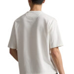 טי שירט פולו רלף לורן Polo Ralph Lauren קלאסית עם לוגו רקום 100% כותנה צבע לבן