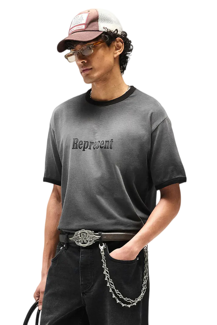 טי שירט רפרזנט Represent ספורט מים בגוון דהוי 100% כותנה