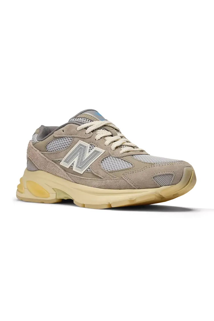 סניקרס ניו באלאנס New Balance 2010 אפור שמנת טכנולוגיית ABZORB זמש ורשת