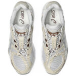 נעלי אסיקס ASICS GEL-NIMBUS 10.1 אפור קרם גברים סניקרס עיצוב אסימטרי