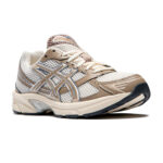 נעלי אסיקס ASICS GEL-1130 קרם/קינמון גברים סניקרס רטרו טכנולוגיית TRUSSTIC