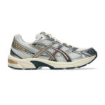 נעלי אסיקס ASICS GEL-1130 אפור/מהוגני גברים סניקרס רטרו טכנולוגיית TRUSSTIC