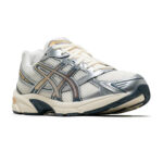 נעלי אסיקס ASICS GEL-1130 אפור/מהוגני גברים סניקרס רטרו טכנולוגיית TRUSSTIC