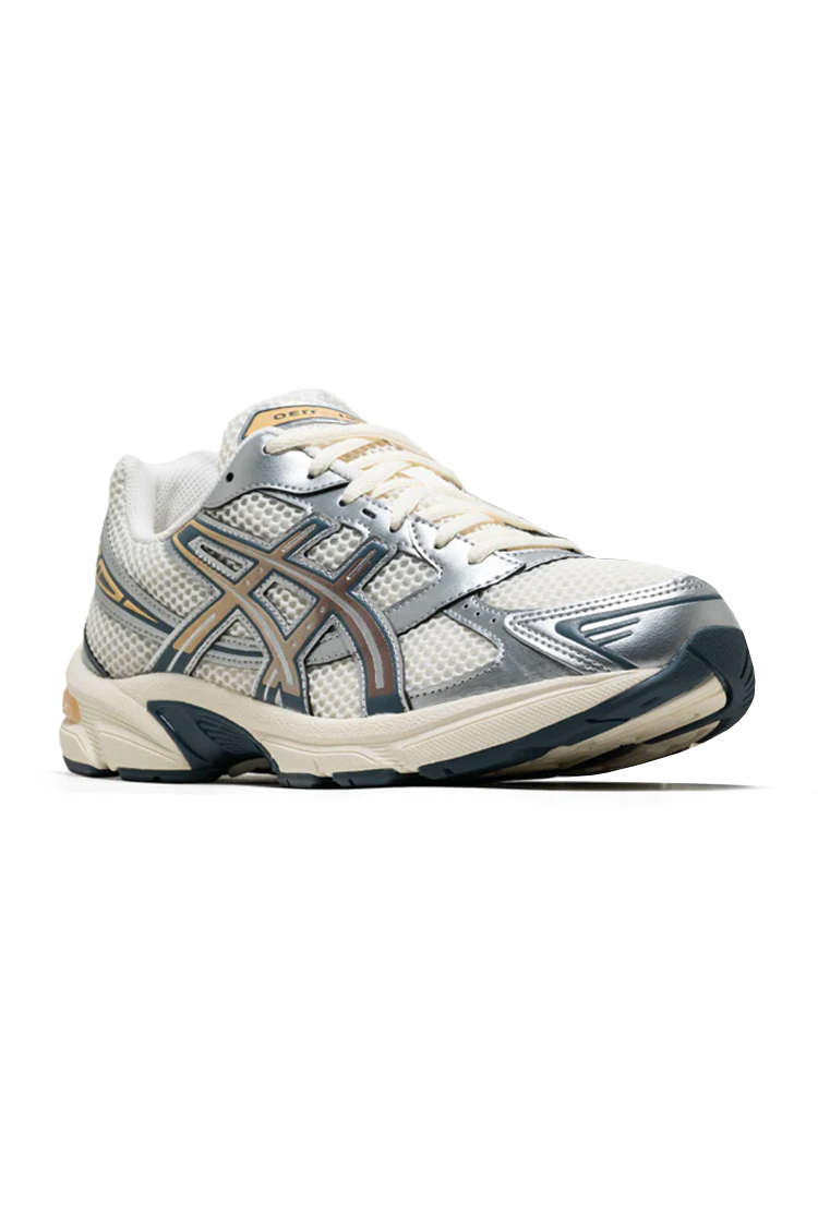 נעלי אסיקס ASICS GEL-1130 אפור/מהוגני גברים סניקרס רטרו טכנולוגיית TRUSSTIC