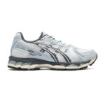 נעלי אסיקס ASICS GEL-KAYANO 12.1 אפור תכלת גברים סניקרס עיצוב מטאלי
