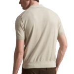 חולצת פולו ראלף לורן בז’ לגברים בגזרת Classic Fit – מבט מלפנים – אתר Ricco