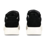 עלי אינקר AINKER שחורות גברים סניקרס זמש Drop Line גזרת Mid סוליה עבה