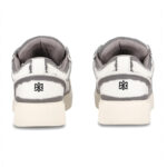 נעלי אינקר AINKER לבן אפור גברים סניקרס קנבס Pivot Canvas גזרת Mid תבנית פרומה