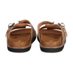 כפכפי עור אינקר AINKER מוקה גברים דגם Swish Suede מדרס שעם אבזמי מתכת