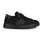 נעלי אינקר AINKER שחורות גברים סניקרס קנבס Super Star Canvas גזרת Mid סוליה עבה