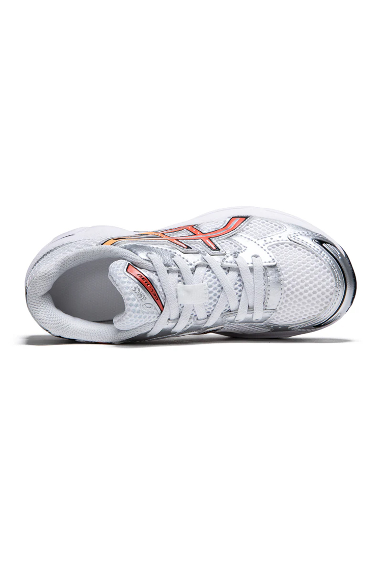 סניקרס אסיקס ASICS אפור אדום ילדים נעלי גל ניו יורק GEL NYC נעלי ריצה רטרו טכנולוגיות