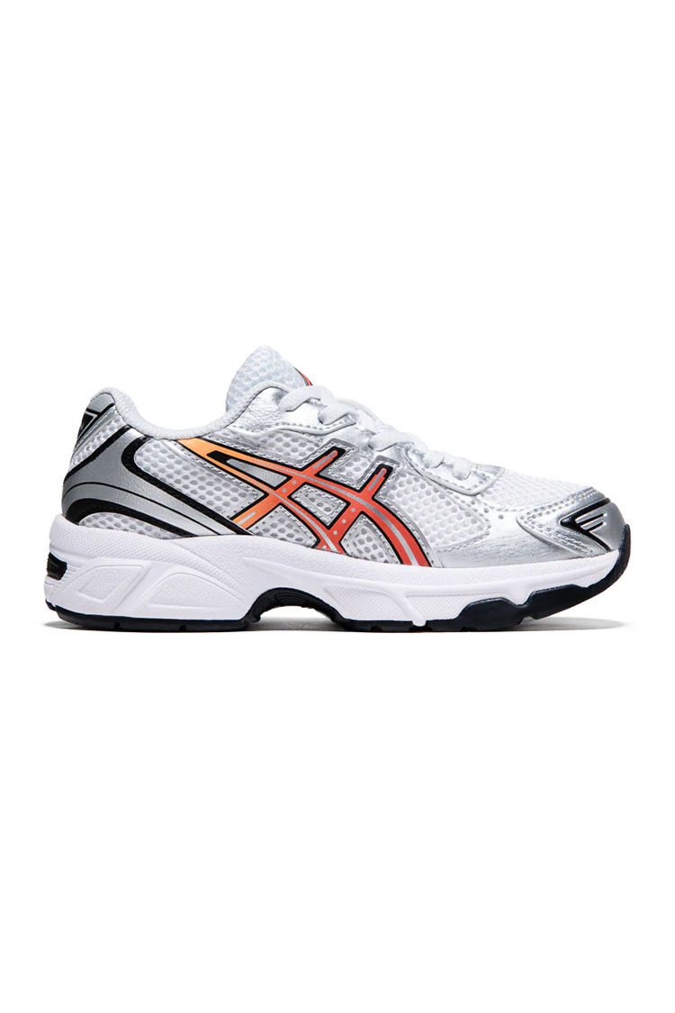 סניקרס אסיקס ASICS אפור אדום ילדים נעלי גל ניו יורק GEL NYC נעלי ריצה רטרו טכנולוגיות