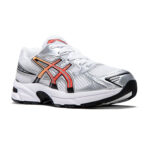 סניקרס אסיקס ASICS אפור אדום ילדים נעלי גל ניו יורק GEL NYC נעלי ריצה רטרו טכנולוגיות