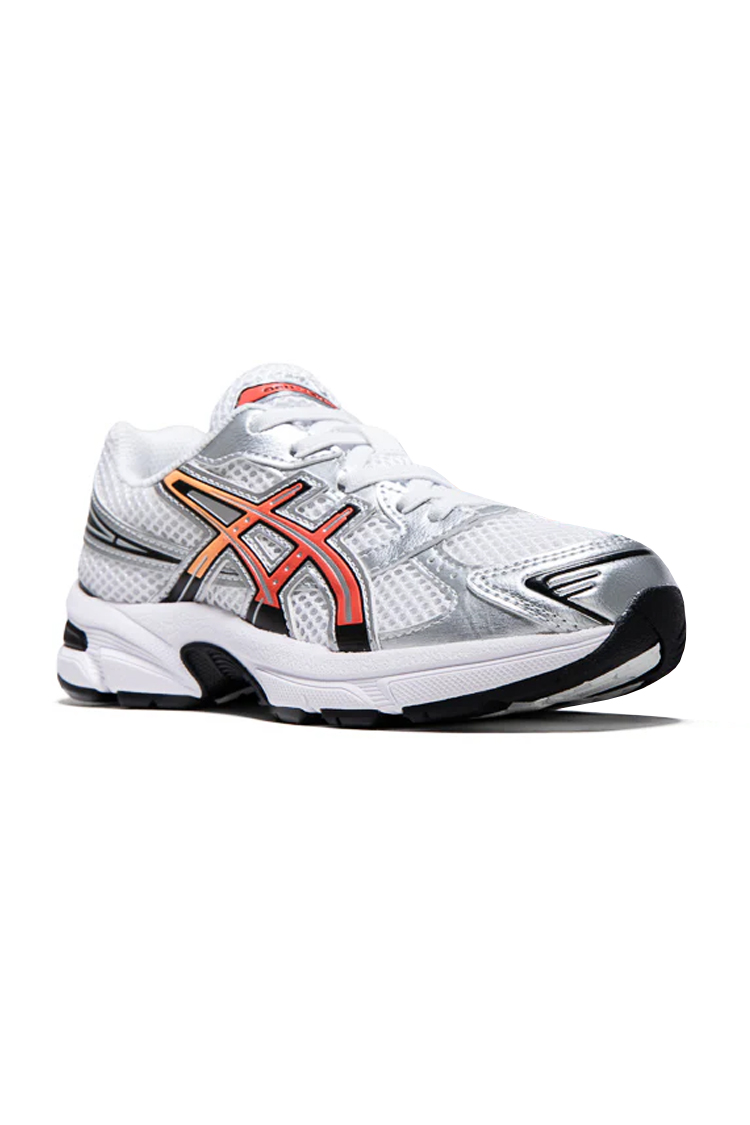 סניקרס אסיקס ASICS אפור אדום ילדים נעלי גל ניו יורק GEL NYC נעלי ריצה רטרו טכנולוגיות