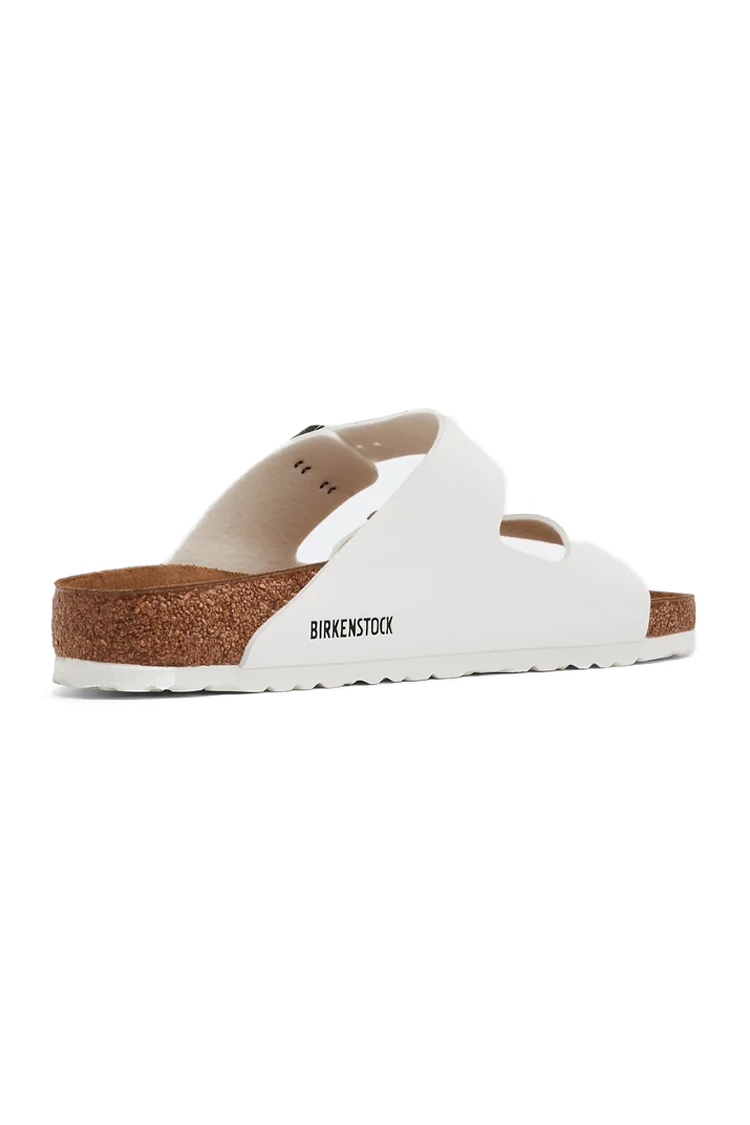 פכפי בירקנשטוק BIRKENSTOCK לבן גברים אריזונה Birko Flor כפכפי שעם אורתופדיים