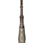 תיק ערב גוצ’י GUCCI חום בד ארוג עור דגם Ophidia mini shoulder bag רצועה מתכווננת