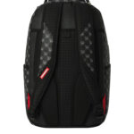 תיק גב ספרייגראונד SPRAYGROUND שחור Sharks In Paris WTF Bubbly תבליט כריש סמיילי למחשב