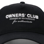 כובע בייסבול REPRESENT רפרזנט שחור גברים כובע מצחיה Owners Club רקמה קדמית רצועה מתכווננת