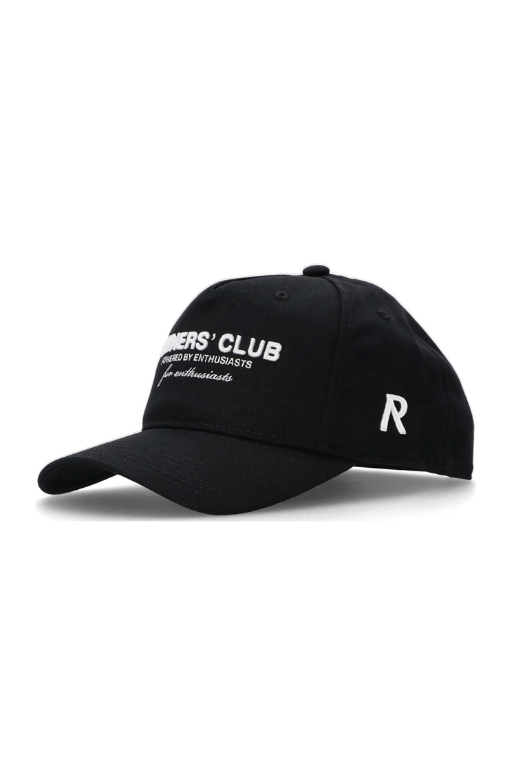 כובע בייסבול REPRESENT רפרזנט שחור גברים כובע מצחיה Owners Club רקמה קדמית רצועה מתכווננת