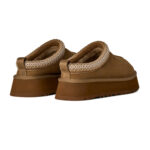 כפכפי פלטפורמה זמש אג UGG נשים חום ברונזה סוליה 4.5 ס”מ דגם Tazz ii תפרים בולטים