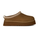 כפכפי פלטפורמה זמש אג UGG נשים חום ברונזה סוליה 4.5 ס”מ דגם Tazz ii תפרים בולטים