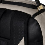 תיק גב ספרייגראונד SPRAYGROUND גברים נשים אפור ג’ינס פרום תבליט כריש דגם Cream denim tear shark תא למחשב