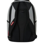 תיק גב ספרייגראונד SPRAYGROUND גברים נשים אפור ניילון רקמת כריש דגם Shark central tonal תא למחשב