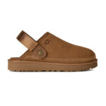 כפכפי זמש אג UGG חום גברים דגם Goldencoast Clog II רצועת TPU סוליית EVA לוגו מותג