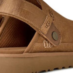 כפכפי זמש אג UGG חום גברים דגם Goldencoast Clog II רצועת TPU סוליית EVA לוגו מותג