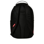 תיק גב ספרייגראונד SPRAYGROUND גברים נשים שחור/לבן ניילון רקמת כריש דגם Shark central tonal תא למחשב