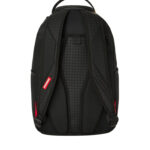 תיק גב ספרייגראונד SPRAYGROUND גברים נשים שחור ניילון רקמת כריש דגם Shark central tonal תא למחשב