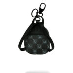 מחזיק מפתחות ספרייגראונד SPRAYGROUND שחור תיק גב פוליאסטר דגם Sharks in paris wtf bubble מלתעות כריש משבצות אבזם מטאלי