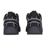 סניקרס איינקר AINKER שחור אפור קנבס גזרת מיד דגם Star Line Canvas טקסטורה פרומה סוליית גומי