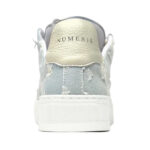 סניקרס נומריס NUMERIS ג’ינס כחול בד עור גזרת מיד דגם Vintage denim שפשופי יד סוליית גומי עבה