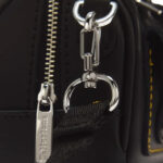 תיק צד מיני דוקטור מרטנס dr martens שחור דגם Mini Top Handle Bag עור פיו מבריק ידית רצועה נשלפת