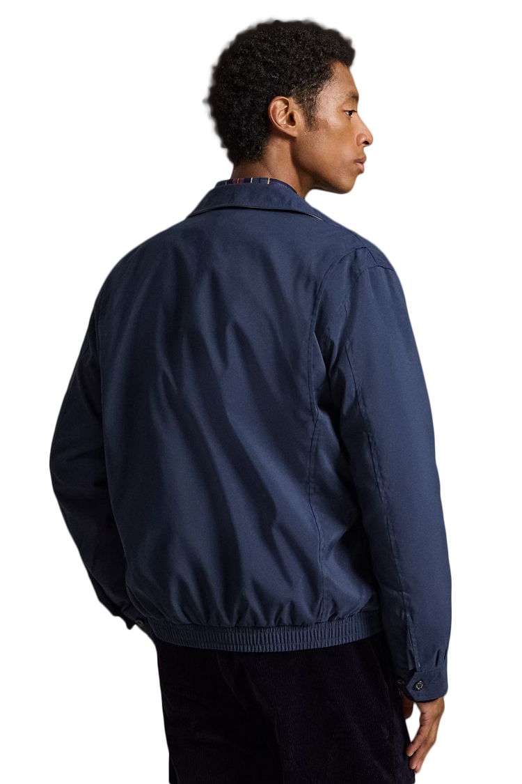 ז’קט רוח פולו ראלף לורן polo ralph lauren כחול דגם Bi-Swing Jacket פוליאסטר ממוחזר מרופד רקמה
