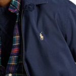 ז’קט רוח פולו ראלף לורן polo ralph lauren כחול דגם Bi-Swing Jacket פוליאסטר ממוחזר מרופד רקמה