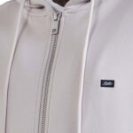 קפוצ’ון באלר BALR אוף וויט כותנה דגם Relaxed Fit Cotton רוכסן מלא לוגו