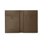 ארנק כרטיסים ברברי burberry בז משובץ דגם Check Folding Card Case עור טקסטיל חריצי כרטיסים