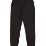 מכנס טרנינג איינקר ainker שחור דגם 1119 Black Pant כותנת מרסריזד סלים פיט מבריק רקמה ניטים אייקון מטאלי
